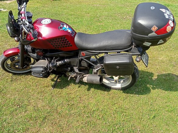 1994 BMW R 1100 RS, красный, 550000 рублей - вид 9