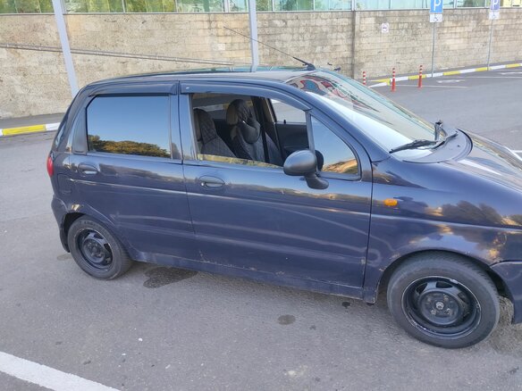 2008 Daewoo Matiz I Рестайлинг, синий, 130000 рублей - вид 3