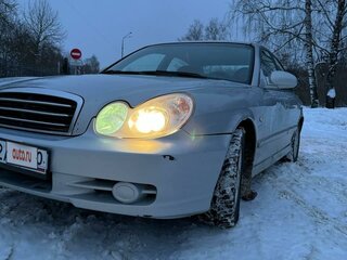 2009 Hyundai Sonata ТагАЗ IV (EF) Рестайлинг, серебристый, 470000 рублей, вид 1