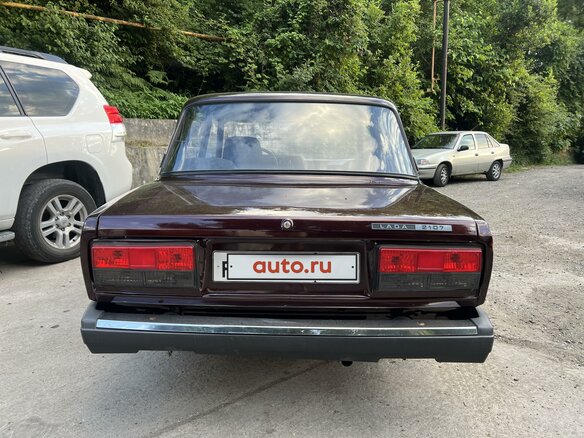 2008 Lada (ВАЗ) 2107, пурпурный, 270000 рублей - вид 4