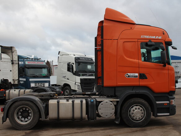 2015 Scania R-Series, оранжевый - вид 7