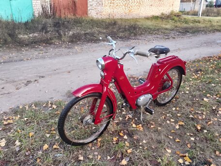 1960 Jawa 50, красный, 200000 рублей, вид 3