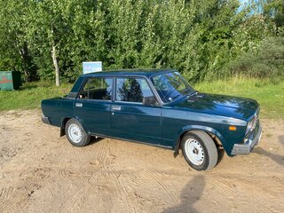 2005 Lada (ВАЗ) 2107, зелёный, 400000 рублей, вид 1