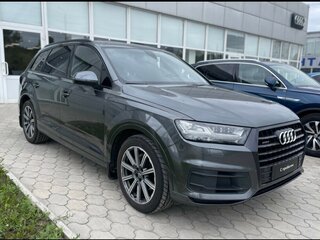 2016 Audi Q7 II (4M), серый, 3700000 рублей, вид 2
