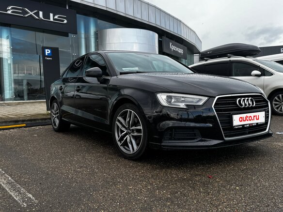 2017 Audi A3 III (8V) Рестайлинг, чёрный, 1330000 рублей - вид 4