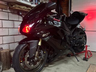 2006 Kawasaki ZX-10R Ninja, чёрный, 650000 рублей, вид 4