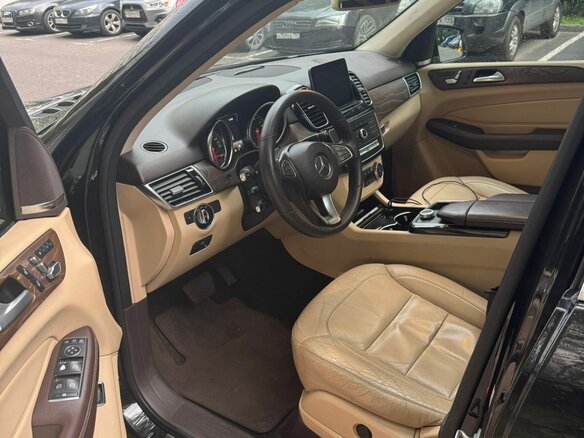 2017 Mercedes-Benz GLE 400 9G-Tronic I (W166), чёрный, 4200000 рублей - вид 7