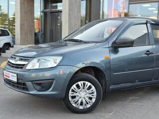 2014 Lada (ВАЗ) Granta I, серый, 259000 рублей, вид 2