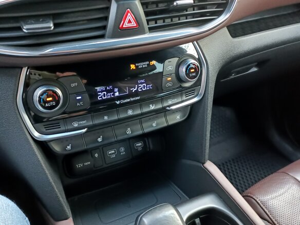 2019 Hyundai Santa Fe IV, синий - вид 18