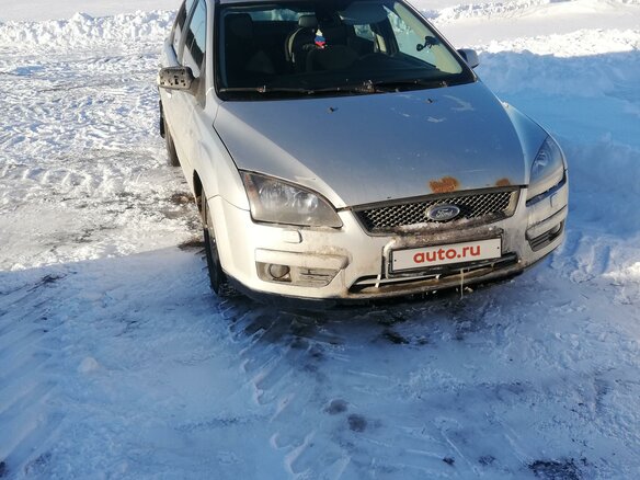 2007 Ford Focus II, серебристый, 220000 рублей - вид 1