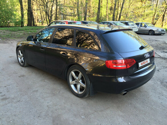 2008 Audi A4 IV (B8), серый - вид 7