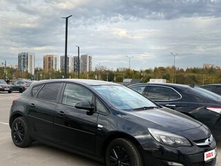 2014 Opel Astra J Рестайлинг, чёрный, 835000 рублей, вид 2