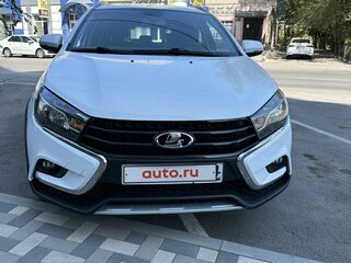 2018 Lada (ВАЗ) Vesta SW I, белый, 1400000 рублей, вид 2