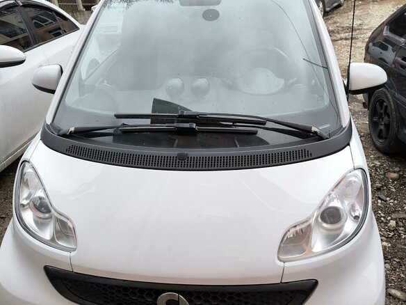 2013 Smart Fortwo II, белый, 700000 рублей