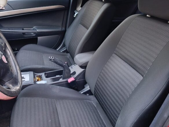 2012 Mitsubishi Lancer X Рестайлинг, пурпурный, 1200000 рублей - вид 6