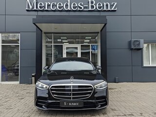 2022 Mercedes-Benz S-Класс 400 d 4MATIC VII (W223), чёрный, 9490000 рублей, вид 2