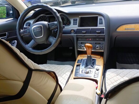 2007 Audi A6 III (C6), синий, 750000 рублей - вид 7
