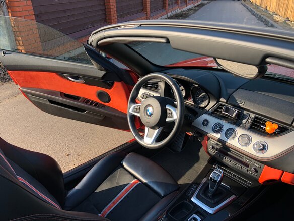 2013 BMW Z4 20i II (E89) Рестайлинг, оранжевый - вид 10