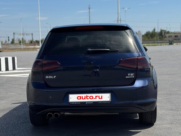 2013 Volkswagen Golf VII, синий, 1090000 рублей - вид 7