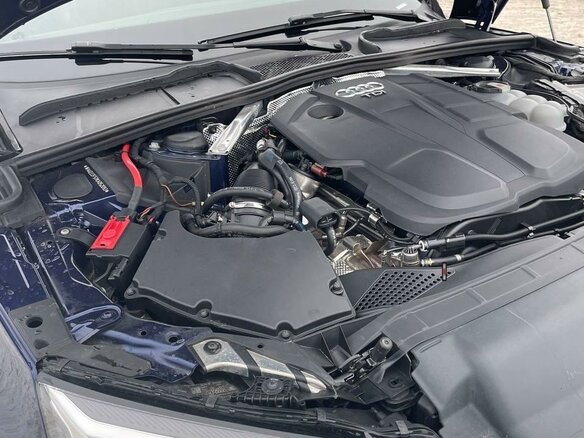 2019 Audi A5 II (F5), синий, 3500000 рублей - вид 35