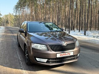 2016 Skoda Octavia III (A7), коричневый, 1200000 рублей, вид 2