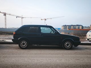 1991 Volkswagen Golf II, чёрный, 200000 рублей, вид 2