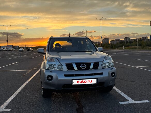 2008 Nissan X-Trail II, серебристый - вид 2