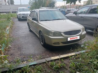 2005 Hyundai Accent ТагАЗ II, бежевый, 158000 рублей, вид 1