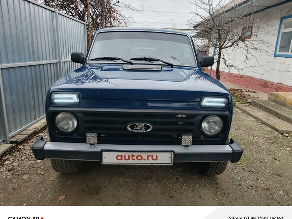 2013 Lada (ВАЗ) 2121 (4x4) I Рестайлинг, синий, 600000 рублей