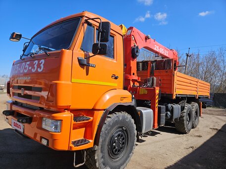 2023 КамАЗ 43118, оранжевый, 11400000 рублей, вид 1