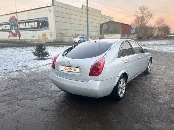 2007 Nissan Primera III (P12), серебристый - вид 5