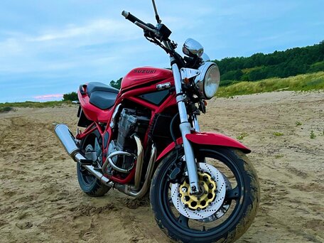 1998 Suzuki Bandit GSF 600, красный, 227000 рублей, вид 2