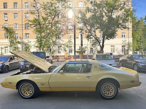 1980 Pontiac Firebird II, жёлтый - вид 3