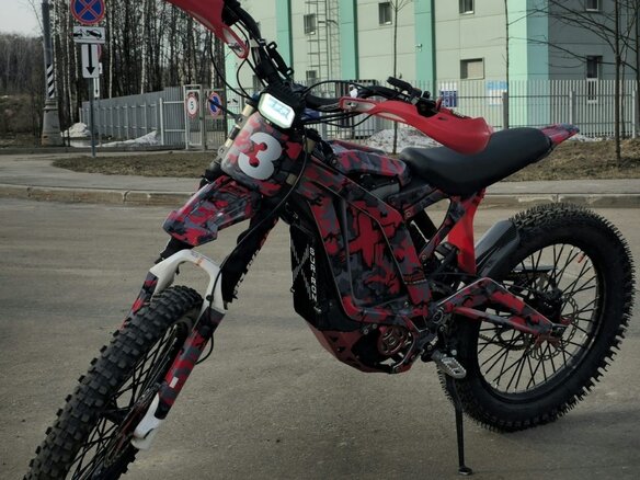 2021 Sur-ron Light Bee, красный, 275000 рублей