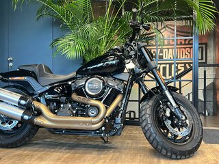 2020 Harley-Davidson Fat Bob, чёрный, 2200000 рублей, вид 1
