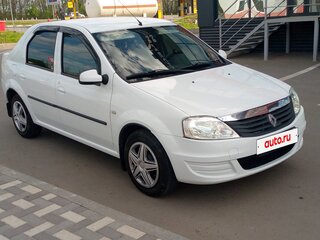2013 Renault Logan I Рестайлинг, белый, 650000 рублей, вид 2