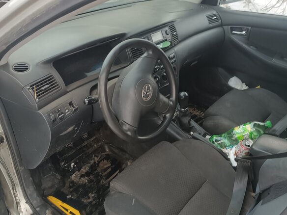 2006 Toyota Corolla IX (E120, E130) Рестайлинг, серый, 560000 рублей - вид 6