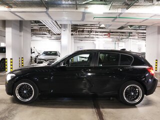 2012 BMW 1 серии 118i II (F20/F21), чёрный, 1150000 рублей, вид 3