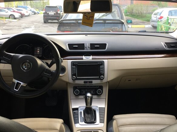 2011 Volkswagen Passat CC I, белый - вид 6