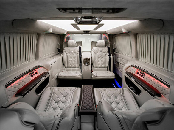 2015 Mercedes-Benz Viano L2 I (W639) Рестайлинг, чёрный - вид 1