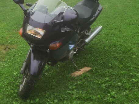 1995 Kawasaki ZZR 400, фиолетовый, 240000 рублей, вид 2