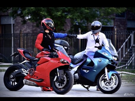 2003 BMW K 1200 GT, фиолетовый, 690000 рублей, вид 2