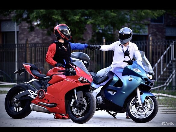 2003 BMW K 1200 GT, фиолетовый, 690000 рублей - вид 1