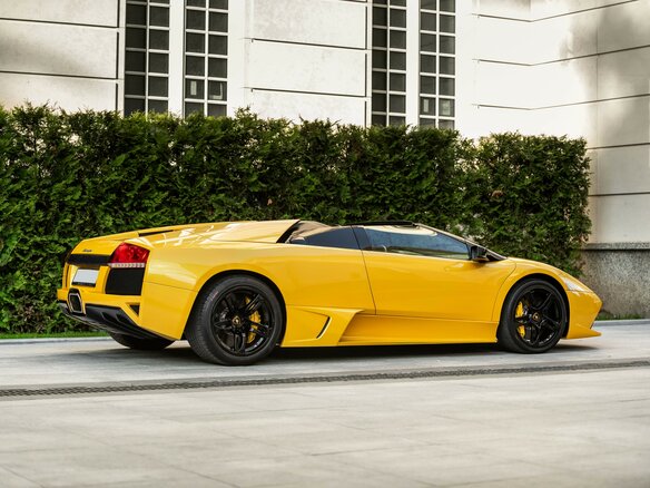 2009 Lamborghini Murcielago I Рестайлинг, жёлтый - вид 16