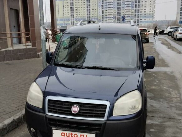 2008 Fiat Doblo I Рестайлинг, синий, 550000 рублей