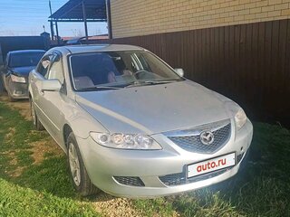 2006 Mazda 6 I (GG) Рестайлинг, серебристый, 450000 рублей, вид 1