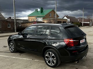 2012 BMW X3 20i xDrive II (F25), чёрный, 1600000 рублей, вид 2