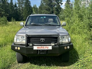 2002 Toyota Land Cruiser 105 100 Series Рестайлинг 1, серый, 2500000 рублей, вид 2