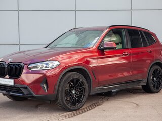 2022 BMW X3 30i xDrive III (G01) Рестайлинг, красный, 4190000 рублей, вид 1