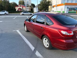 2018 Lada (ВАЗ) Granta I, красный, 520000 рублей, вид 4
